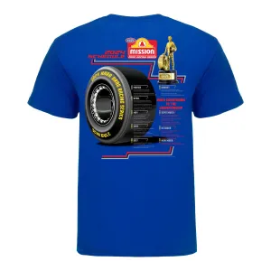 2024 NHRA Mission Schedule T-Shirt