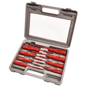 Amtech 8 Piece Assorted Screwdriver Set With Storage Case