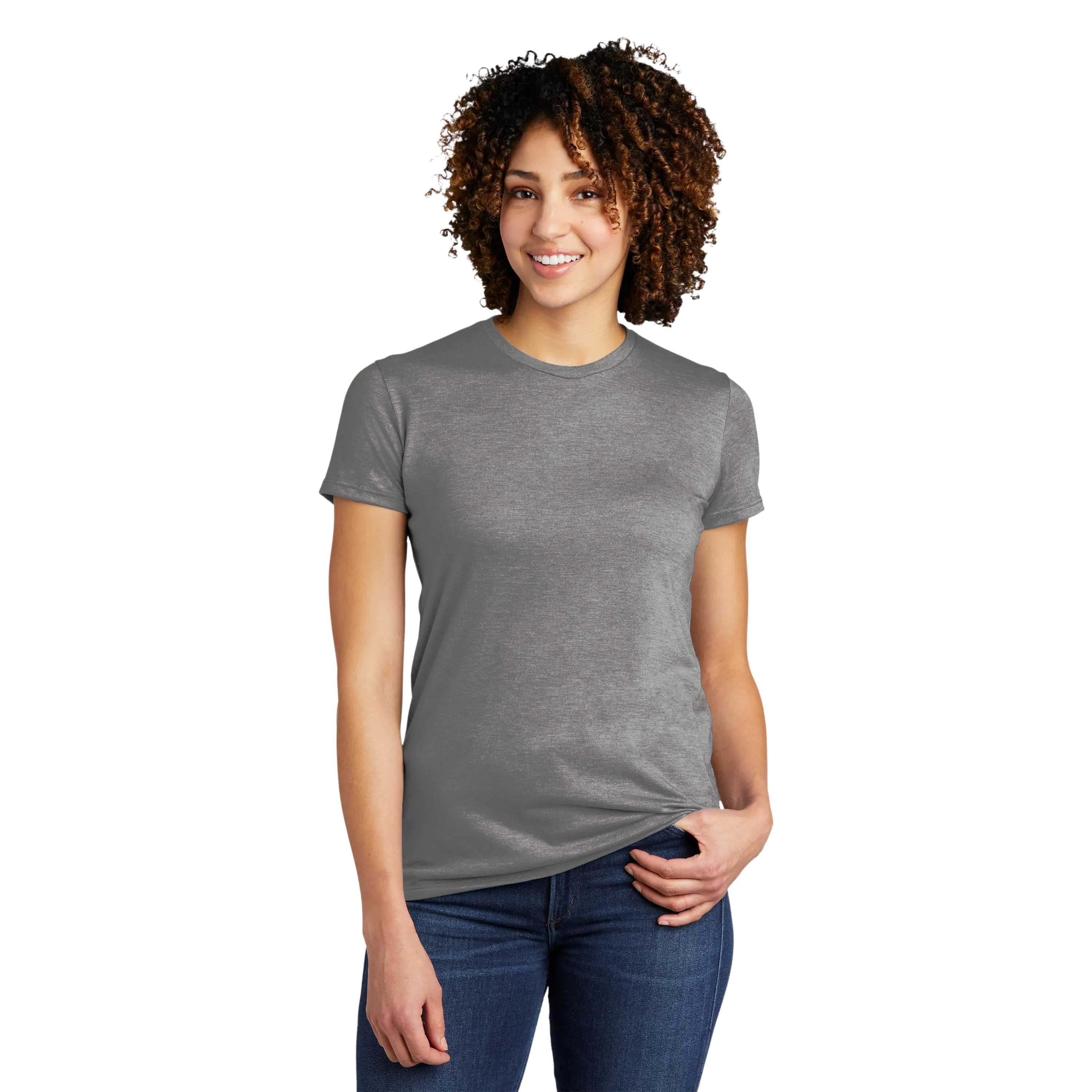 C2432W Ladies Tri-Blend Tee