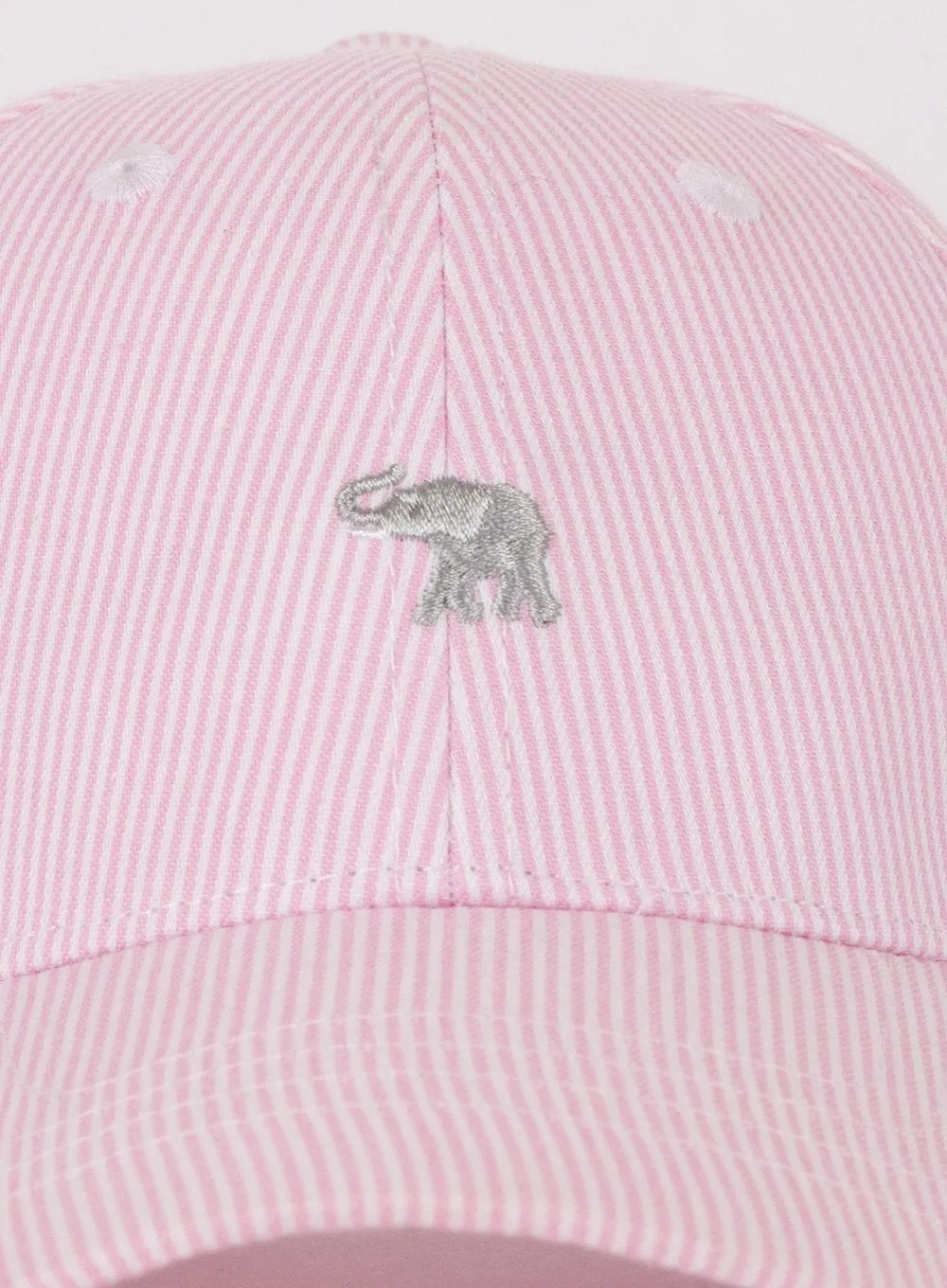 Charlie Cap in Pink Stripe