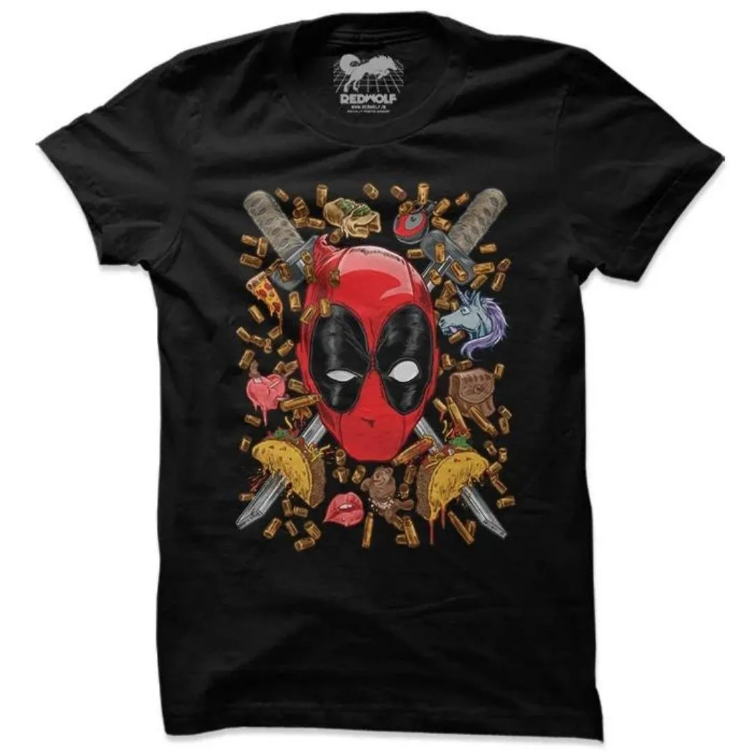 Deadpool Regenerate Official Marvel Comics T-Shirt