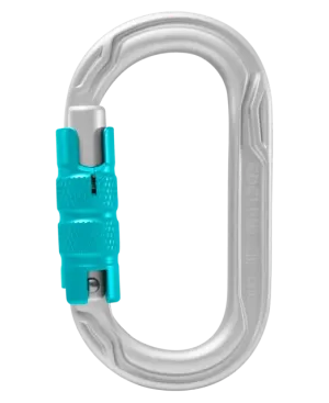 Edelrid Oval Power 2500 II Triple Lock Climbing Carabiner