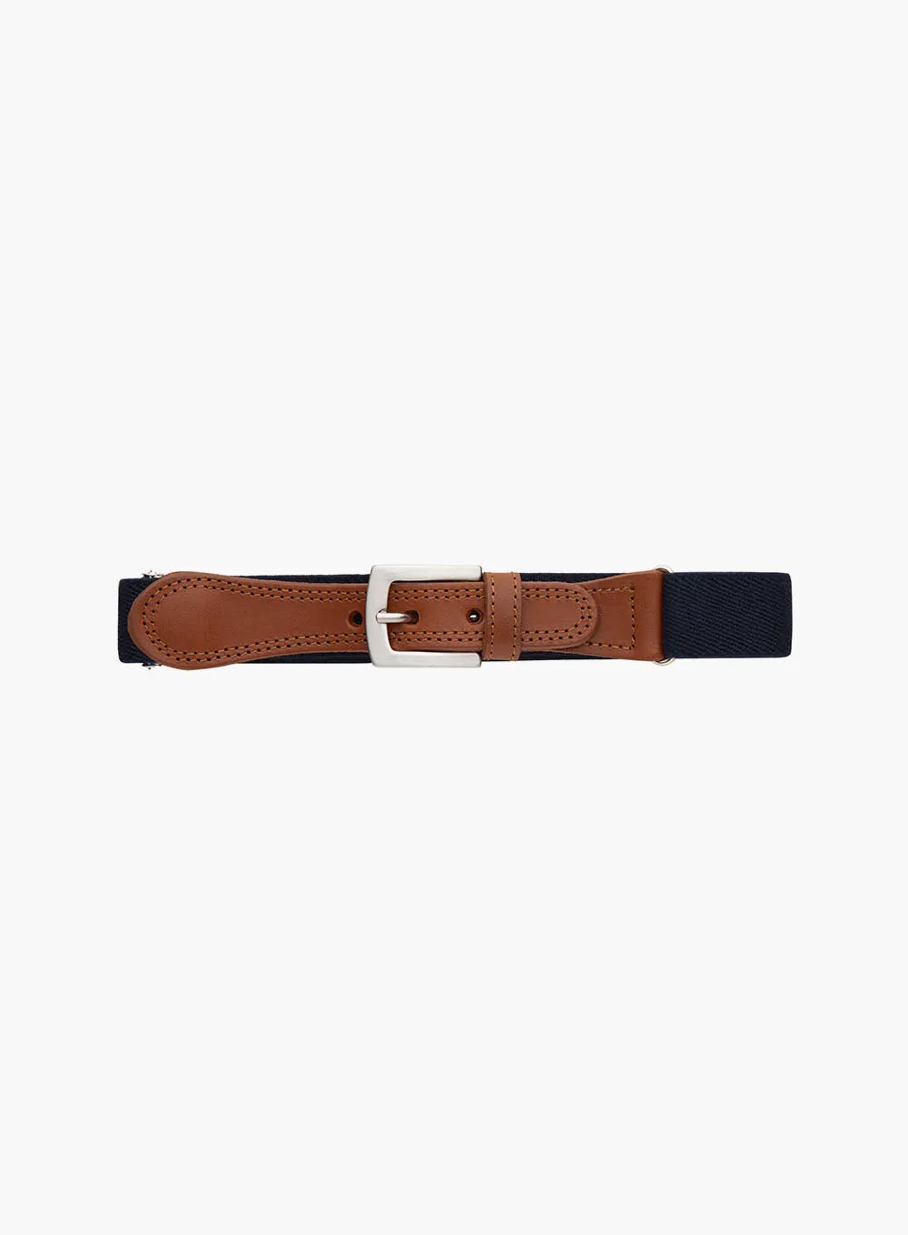 Elasticated Belt in Navy