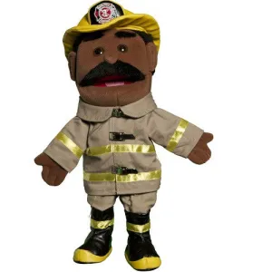 Ethnic Fireman Puppet