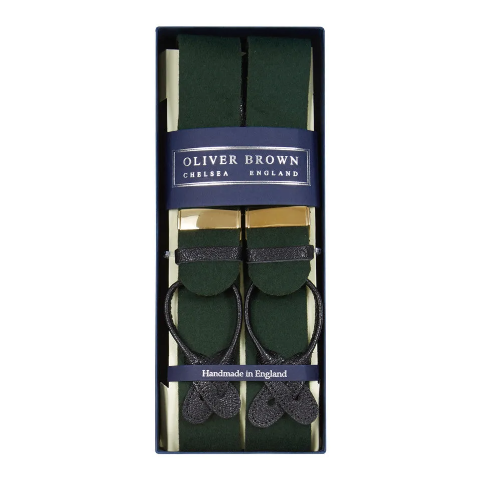 Felt Suspenders - Green