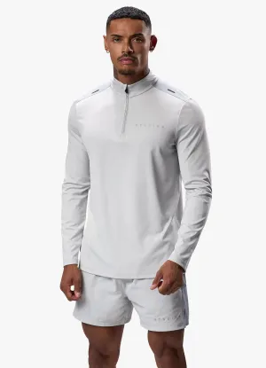 Gym King React 1/4 Zip - Light Grey