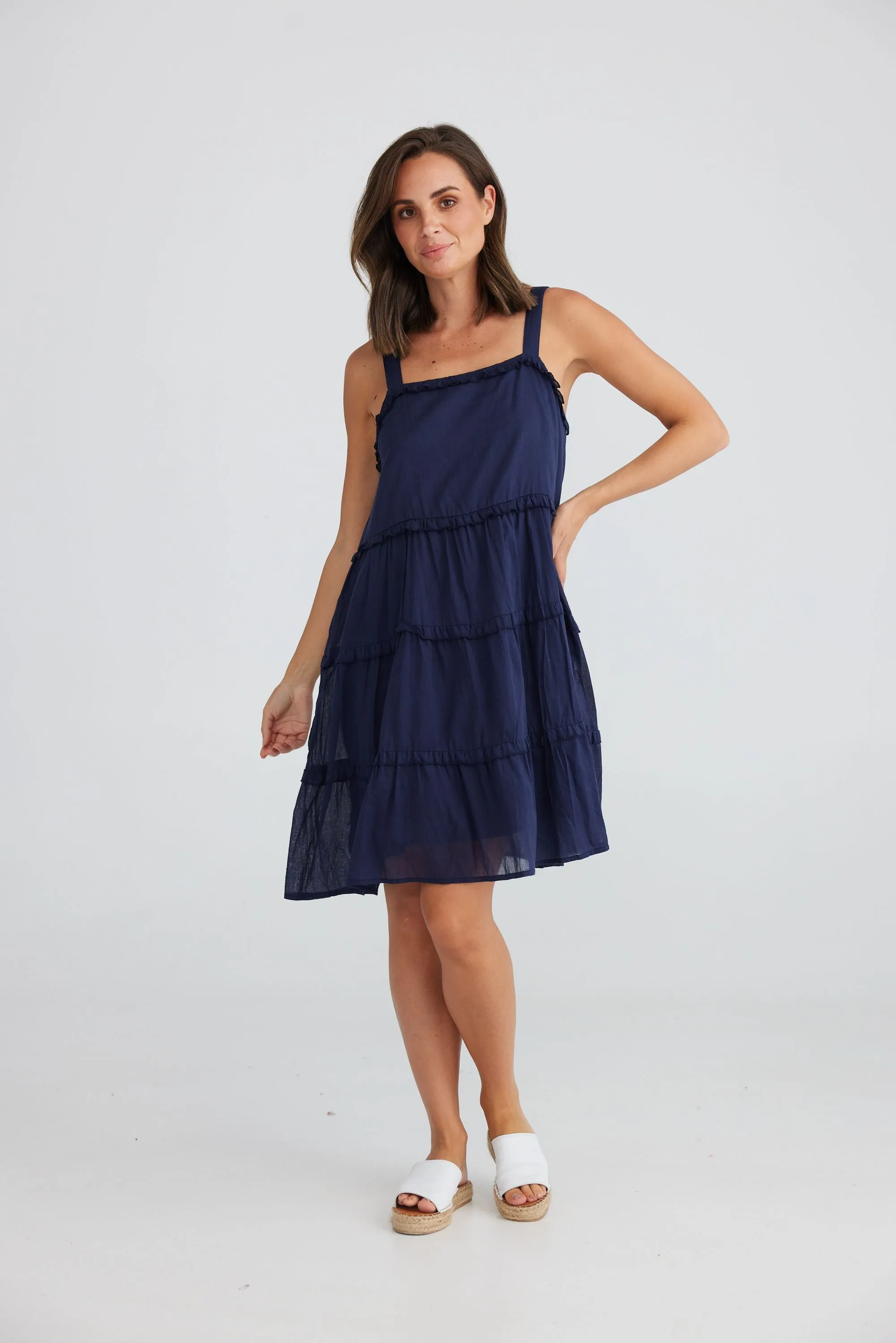 Havana Dress (Navy)