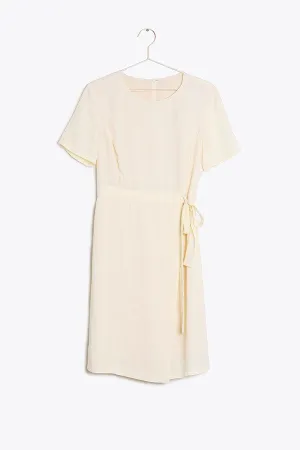 Mila Elegant Dress in Cream