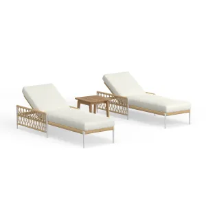 Nantucket 3-Piece Chaise Lounge Set