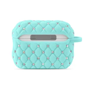 Protective Bling Case for Apple AirPods Pro 2 with Keychain-Assorted Colors