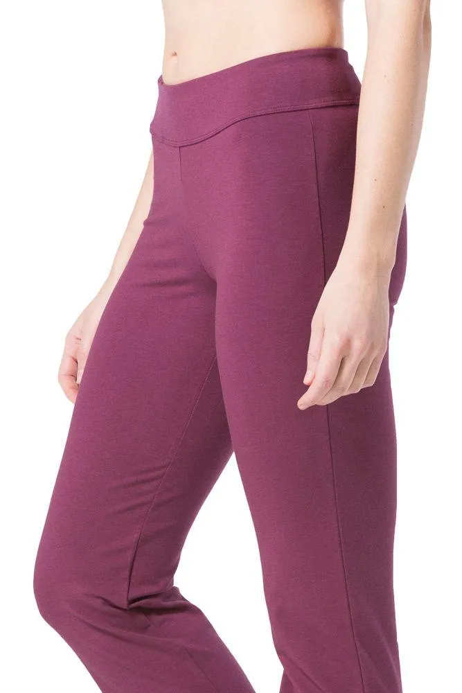 Women's EcoFabric™ Boot Leg Yoga Pant with Back Pockets