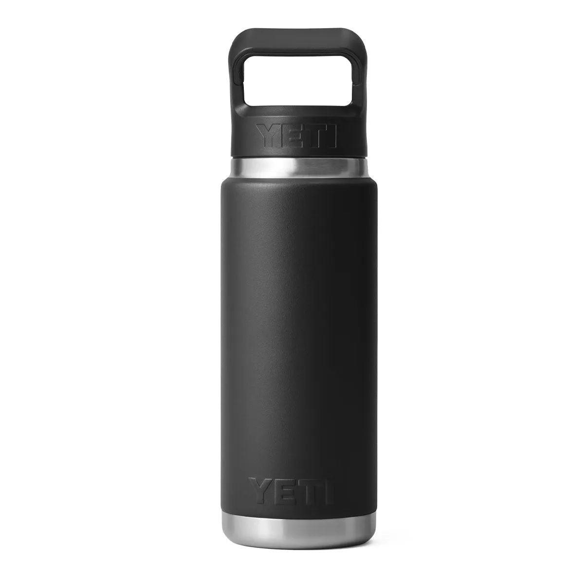 YETI Rambler 26 oz. Bottle With Straw Cap, Black