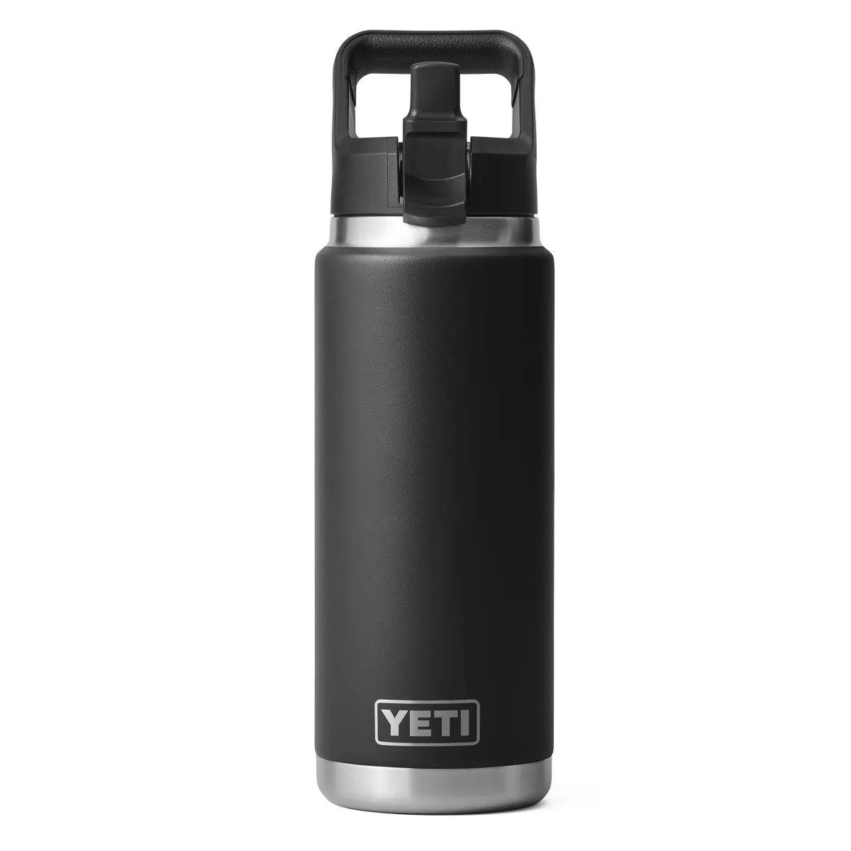 YETI Rambler 26 oz. Bottle With Straw Cap, Black