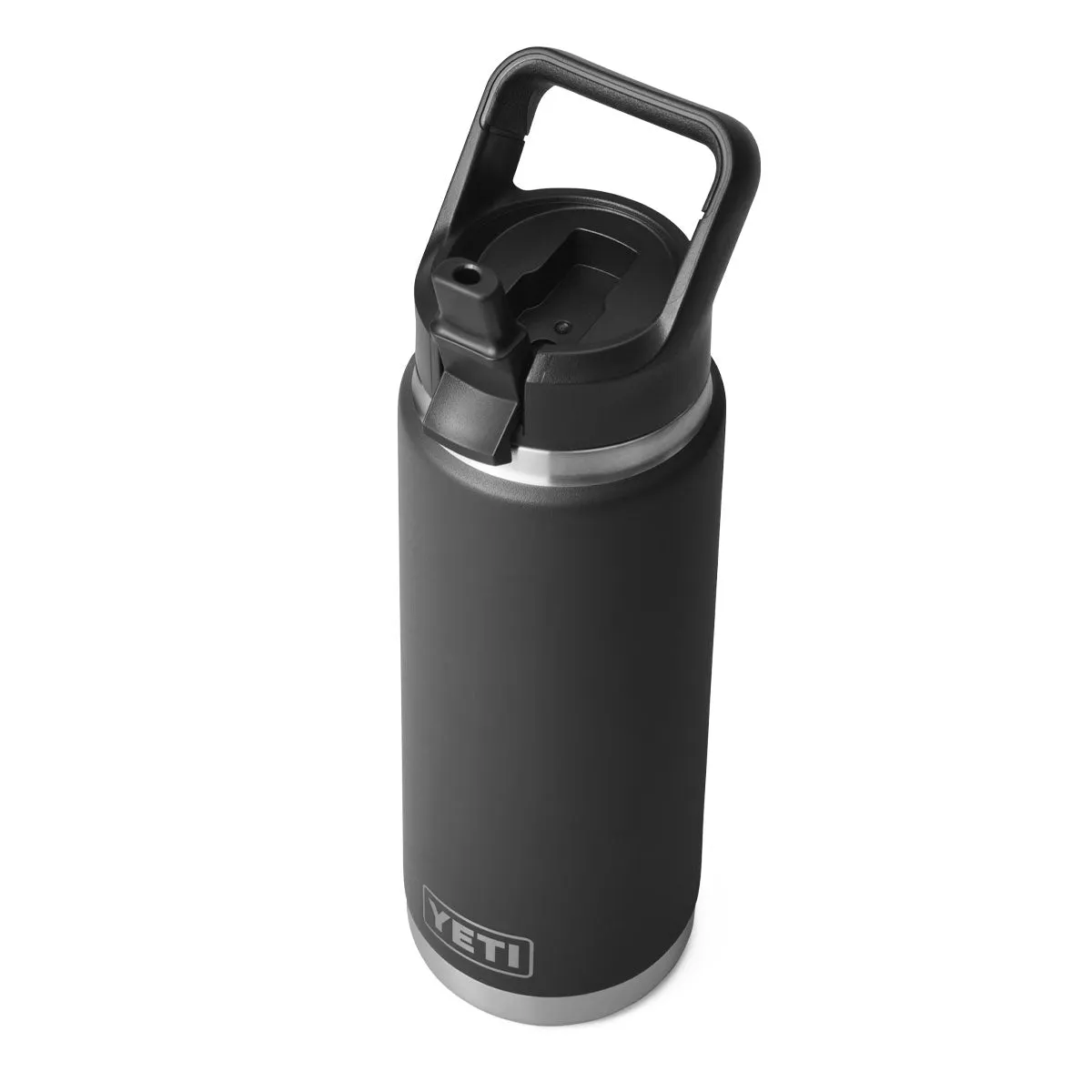 YETI Rambler 26 oz. Bottle With Straw Cap, Black